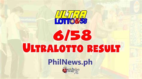 6-58 lotto result
